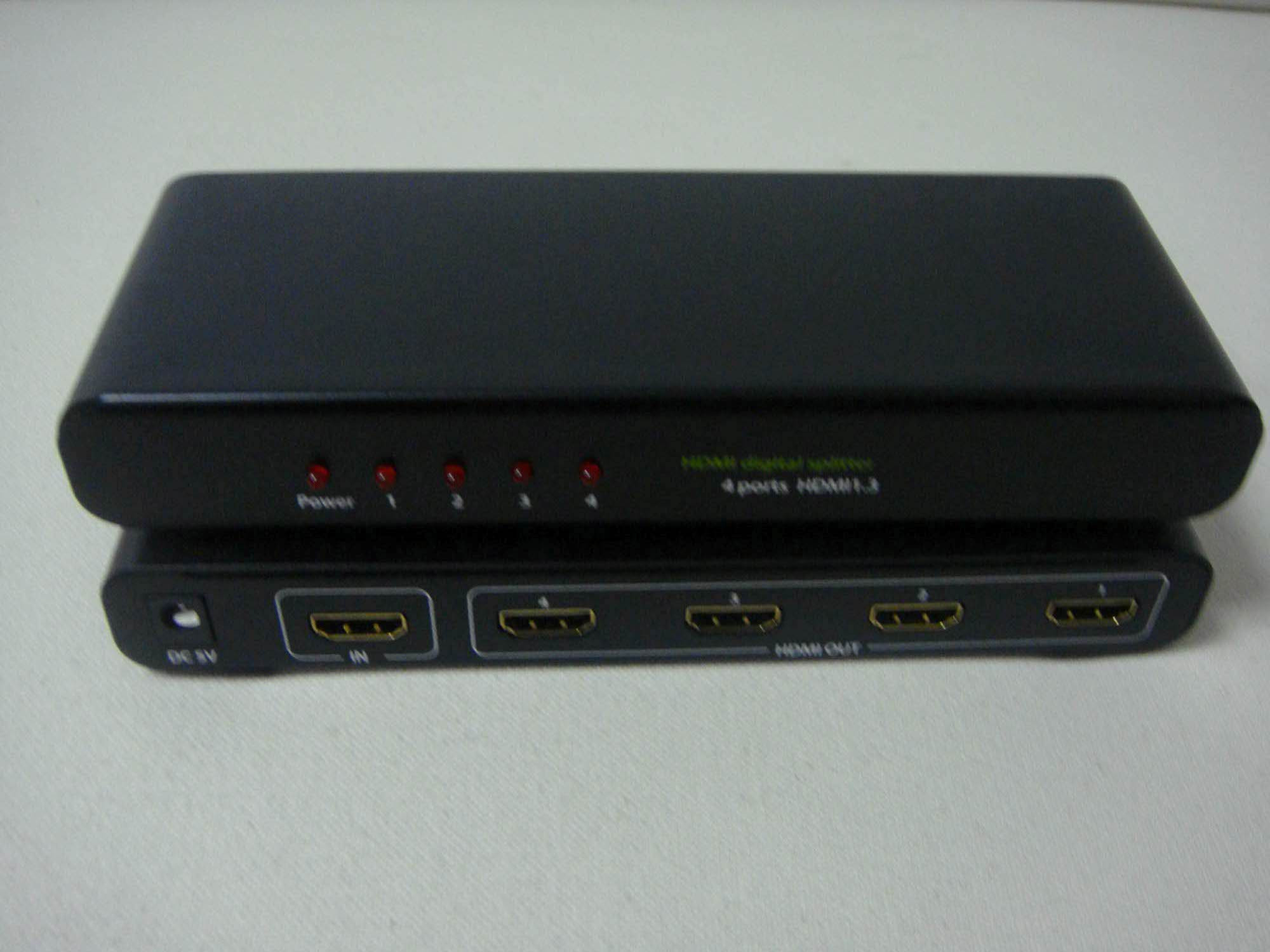 HDMI splitter 1 in 4 out 1 min 4 divider 1 drag 4 hdmi 1 in 4 1080P 1 in 4 out
