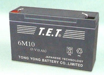 Spot TET 6M10 6V10AH electronic scale toy car emergency power supply Battery for marine equipment