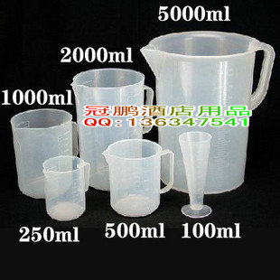 5L measuring cup 5000 ml large number of cups plastic quantity with milk tea appliance plastic measuring cup with scale