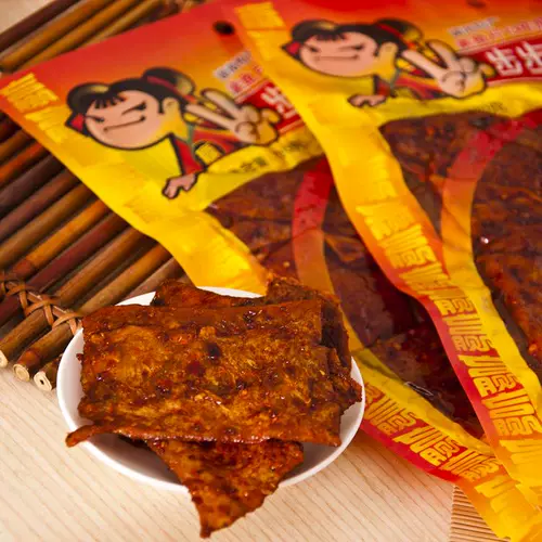 步步为赢 Вегетарианская рыба пленка 120g Guck Тофу сушено