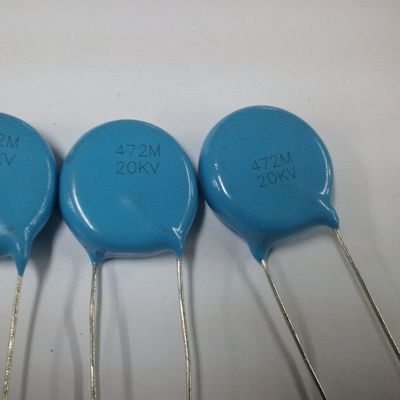 High Voltage Capacitor 20KV472 Ultra High Voltage Porcelain Chip Capacitor 20000v 4700PF Chip Diameter 22MM Y5U