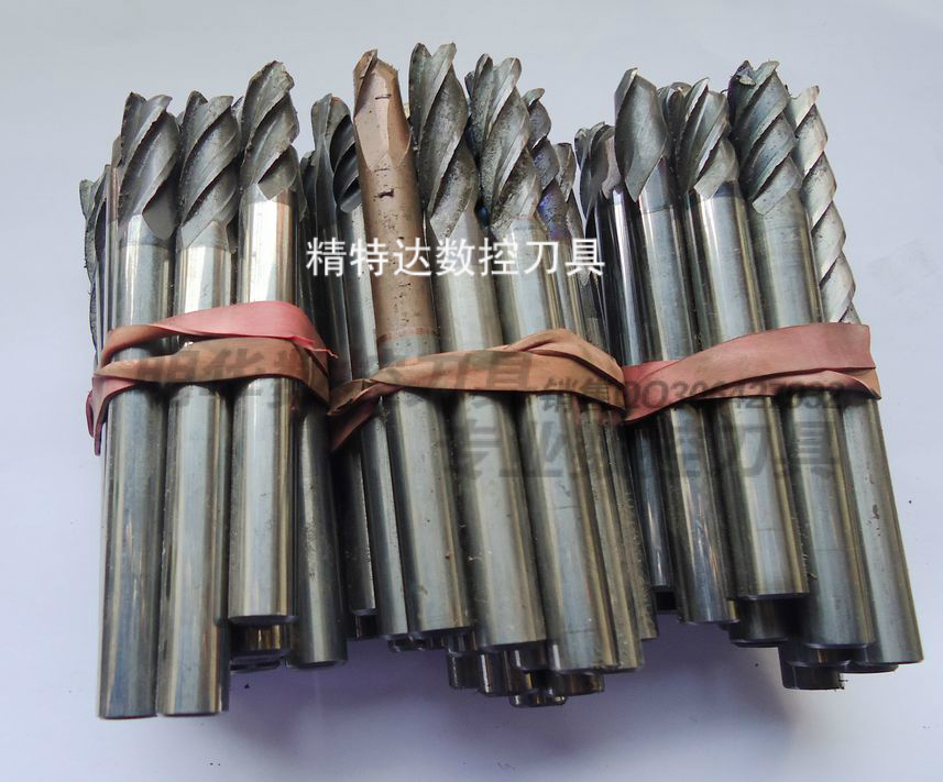 Special price by catty tungsten steel milling cutter second-hand imported tungsten steel knife 8 10 12 80-100MM second-hand tool