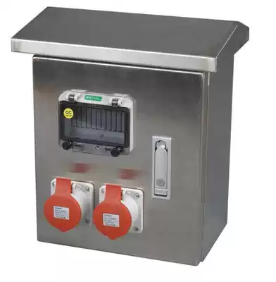 Surface metal socket box stainless steel maintenance distribution box distribution box outdoor control box waterproof switch button box