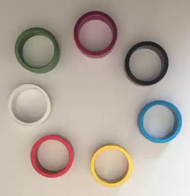 Fixed Gear dead-speed washer CNC aluminum alloy dead fly washer front fork washer 28 6MM