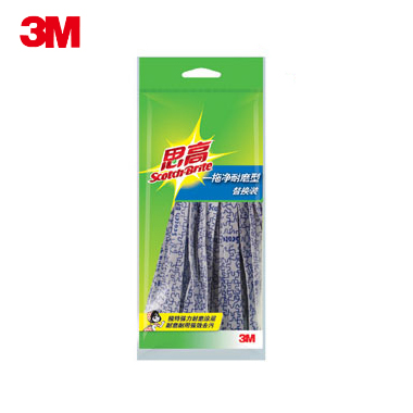 3M 思高 新一拖净耐磨型拖把 木地板拖把 拖把配件拖把头 替换装