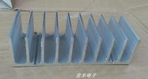 Aluminum cooling board power amplifier radiator amplifier high power radiator DIY heat dissipation length 55*140 * 40mm
