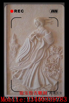  Stone sculpted figure embossed fairy embossed wall relief villa decorated with doors and windows 014