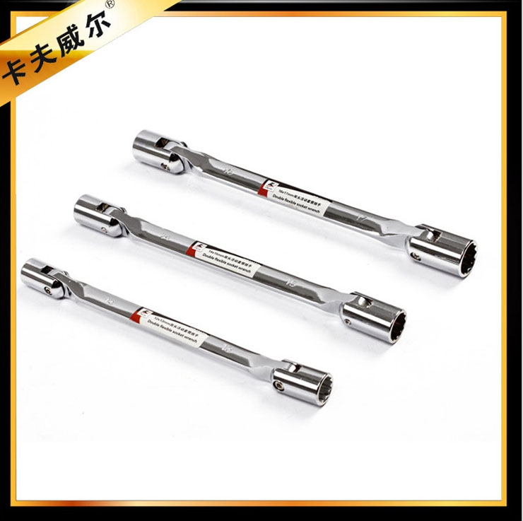 Kavwell double head active sleeve wrench mirror double ecstasy sleeve wrench pentagold tool