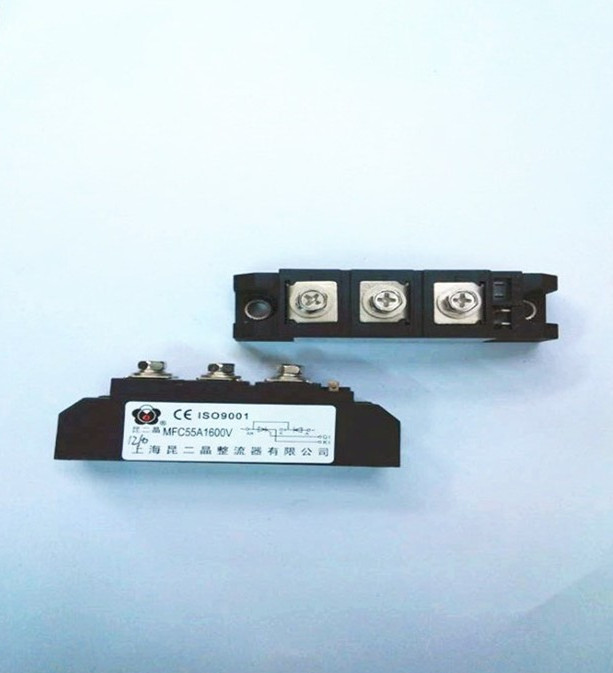 Shanghai Kunji Crystal Semiconductor control rectifier module Half-control rectification module MFC55A1600V MFC55A-16