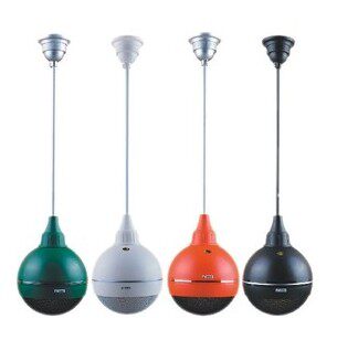 Public Broadcasting Ceiling Speaker Exhibition Hall Ceiling Audio Supermarket Shopping Mall Suspension Hanging Ball Audio Spherical Speaker