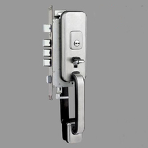 Theft lock aluminium alloy door lock large door lock stainless steel pressing to lock the lock Robuskin door lock big handle