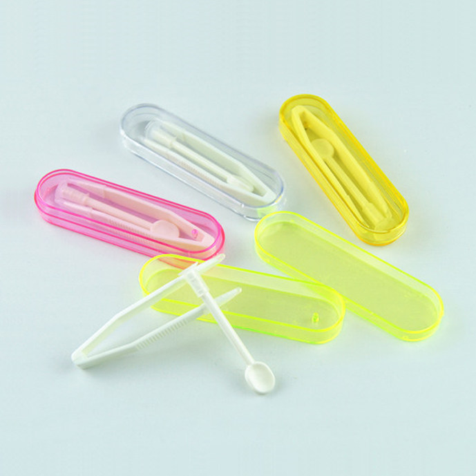 Contact Lens Clips Stick TWEEZERS COMBINED MEPUPIL CASE SMALL SUCTION CUP SUIT