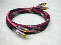Chong 2 crown special price 1 meter 4 head line audio line lotus line audio and video line AV line RCA line signal line