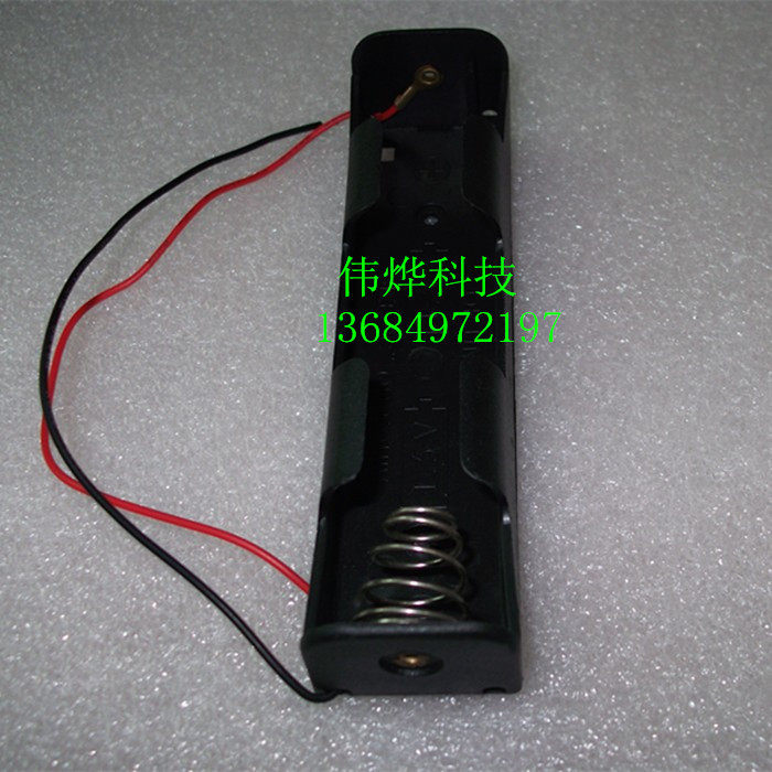 No. 2 two-cell battery box No. 2 double-cell battery holder No. 2 2-cell battery box series 3V straight type