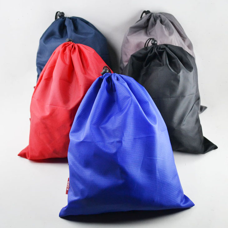 Travel Supplies Cashier Bags Draw Rope Bags Debris Bags Shoes Bag Waterproof Bags Tourist Items Nylon Waterproof GRID CLOTH-TAOBAO