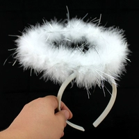 Halloween Giáng sinh Nguồn cung cấp Trò chơi Hiệu suất Cung cấp Giải trí Đồ dùng Giải trí Angel Wreath Headband - Sản phẩm Đảng / Magic / Hiệu suất đồ hóa trang halloween cho be