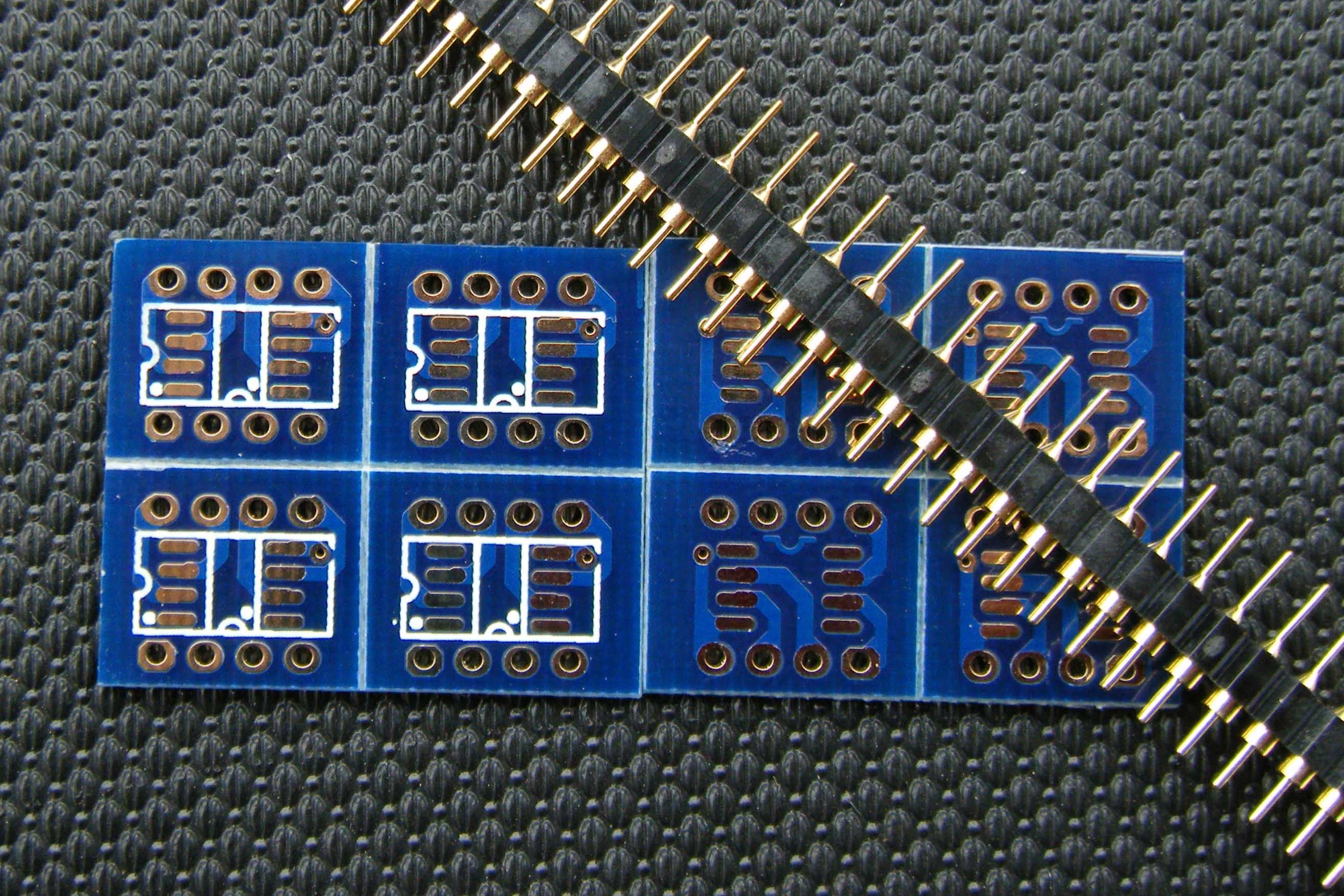 Special price patch to straight insert single turn dual operation amplifier conversion board SO-8 to DIP-8 fever gold plated conversion board