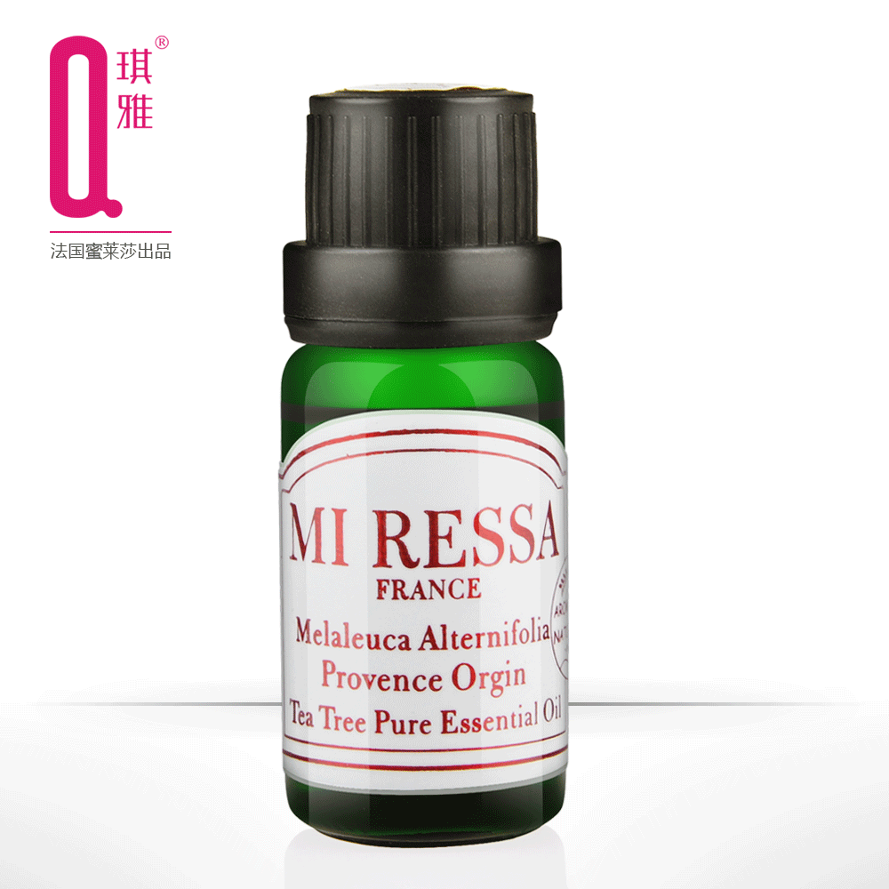 琪雅专柜正品 蜜莱莎茶树精油10ml 收缩毛孔祛痘控油平衡油脂精油