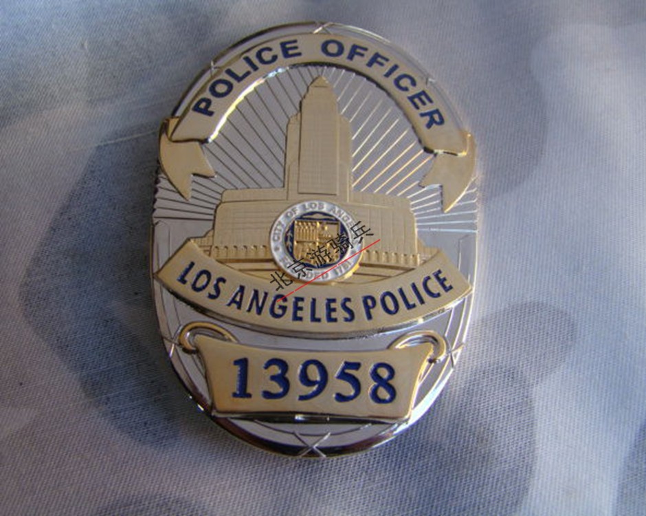 American Metal Badge American Loshirts Insignia Badge Large Chest Chapter Number 13958 Solid Structure Pure Copper