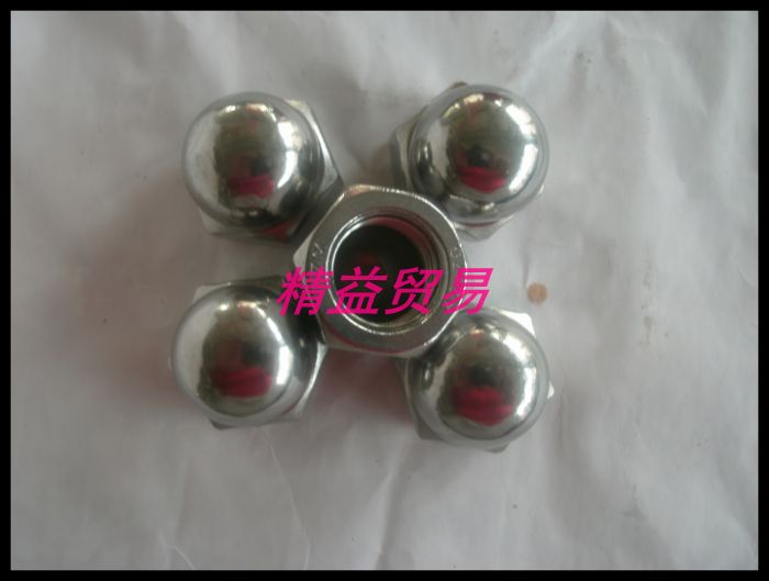 Authentic 304 stainless steel cover-shaped nut cover type nut cover type nut M3M4M5M6M8M10M12M14