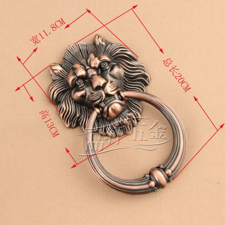 Wholesale: zinc alloy lion head handle, villa door handle, temple door handle