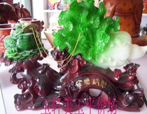 Imitation jade pendulum piece Golden Toad Property Qiao relocating to new residence for business and crafts Handicraft Pendulum