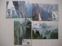 1980s edition of 1994-12 Zhangjiajie homemade limit sheet 4 All 2