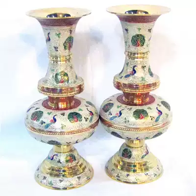 Indian traditional handicrafts direct sales bronzes, bronze carvings, painted poly baby gourd bottles, imported gifts, BT331