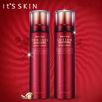  Counter its skin Red Ginseng Snail Milk Set 140ml Moisturizing