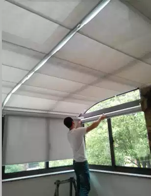 Greenhouse sunshade roof curtain honeycomb ceiling sunroof shade curtain sunroof shade shade shade insulation Insulation and UV protection