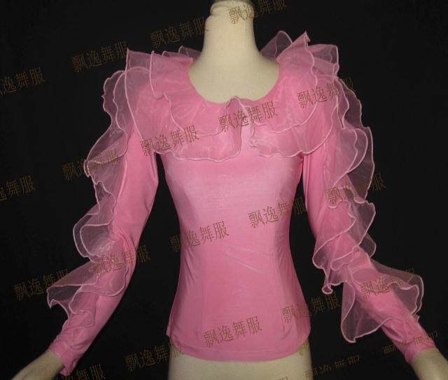 (Flutter Dance Wear) 2013 National Label Morden Dance Dance Dress Social Dance Dress Great Hem Skirt Practice