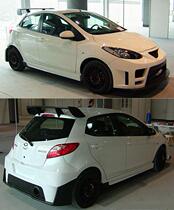 High-quality Mazda 2 hatchback sedan modified GT version with large surround