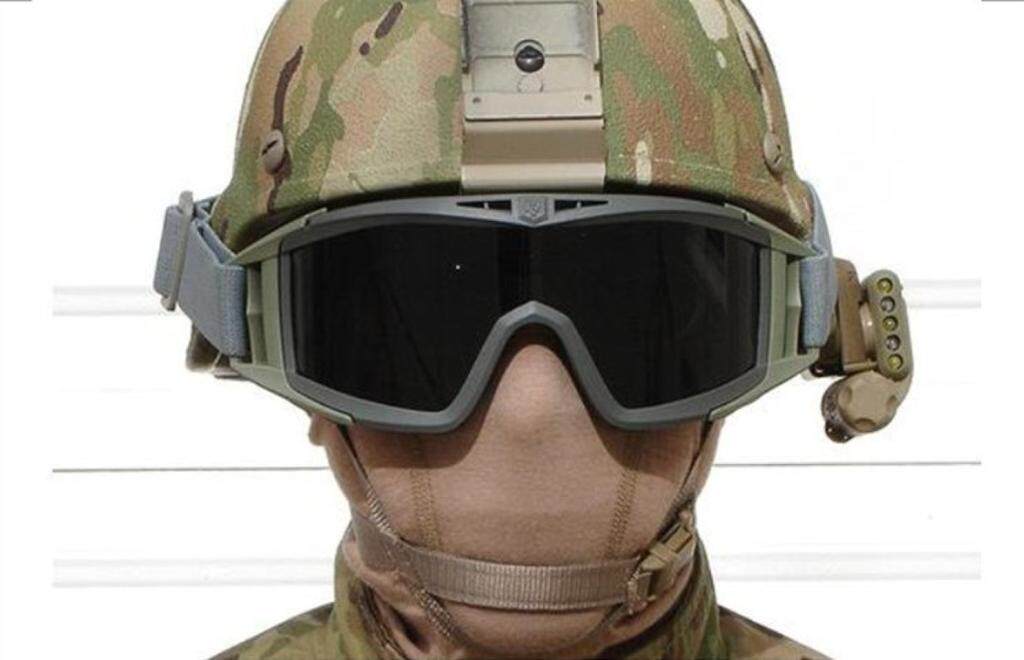 Outdoor Glasses Desert Locusts Goggles Goggles Military Fans Windproof Glasses Explosion-proof Three-side lenses Suit Desert Mirror