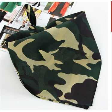 Special sale super cool hip-hop hip-hop square military feelings camouflage series cotton headscarf (6 colors)