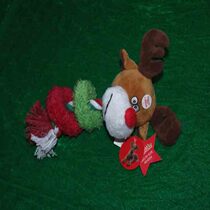 RENA PET Reindeer Rope Junction Sounding Toy