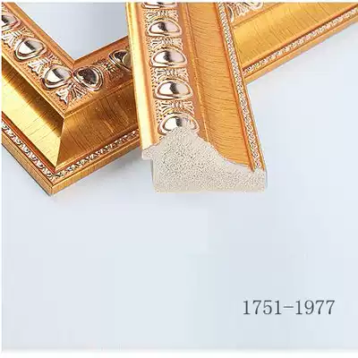 Wang Bin photo frame PVC foam line golden 4-6CM TV background wall line ps foam 1751-1977