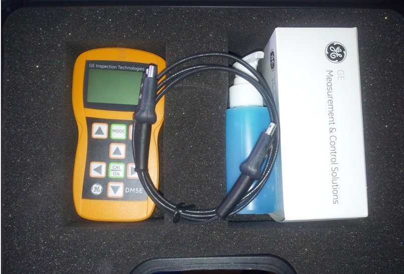German KK ultrasonic thickness detector DM5E spot US GE special DM5EDL
