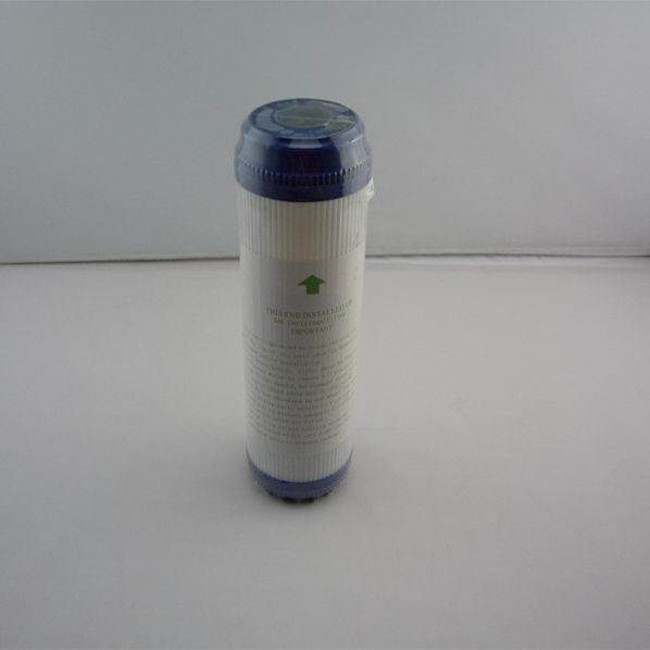 10 inch flat pressure granular activated carbon filter socket flat mouth UDF water purifier second stage