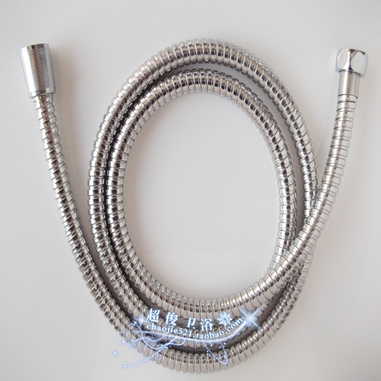 Stainless steel shower Double Shower Hose 1 5m Telescopic Shower Pipe Shower Hose Shower Nozzle Shower Hose