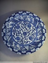 Qing Kangxi blue and white export porcelain
