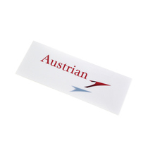 I love flying) Austrian Airlines Strip Waterproof Car Sticker Travel Pull Rod box sticker adhesive