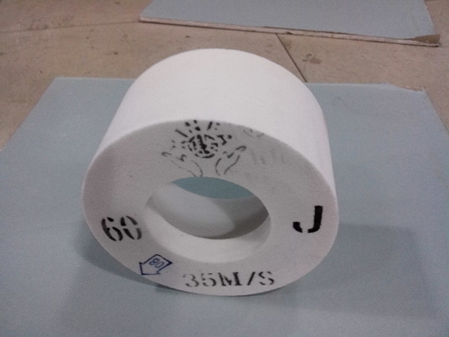 Xinfa grinding wheel 200X100X100 white corundum paper cutter sharpening machine rotary cutting machine cup type ceramic grinding wheel