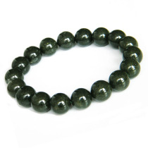 Water jade ice green ghost bracelet dark green Mens Women full green full Basin