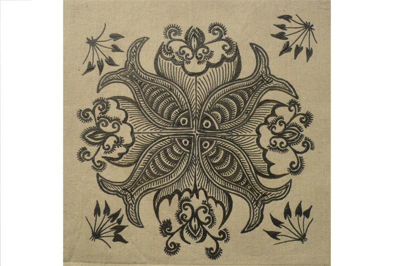 Danziao Miao Wax Dyeing Wax Painting Guizhou Non-suicide Gift Handmade Guizhou Wax Dyeing Gift Customization