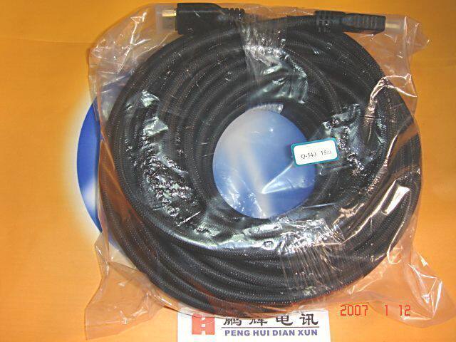Choseal Akihabara Q-576 HDMI cable flat-panel TV digital high-definition cable 15 meters shock absorber