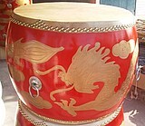 18 inch)Embossed dragon drum) high drum) hall drum) war drum) middle drum) cowhide drum)can do water drum