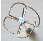 5 8g 3-leaf 4-leaf antenna 4-leaf grass antenna Omnidirectional mushroom antenna Picture transmission gain antenna One pack