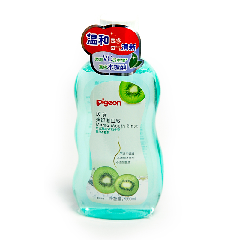 贝亲孕妇产妇漱口水漱口液驱臭孕妇用品300ml猕猴桃味 XA228