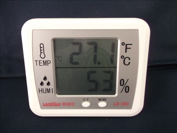  Direct sales Lond letter electronic temperature and hygrometer LS-203 temperature and hygrometer digital display digital temperature and hygrometer