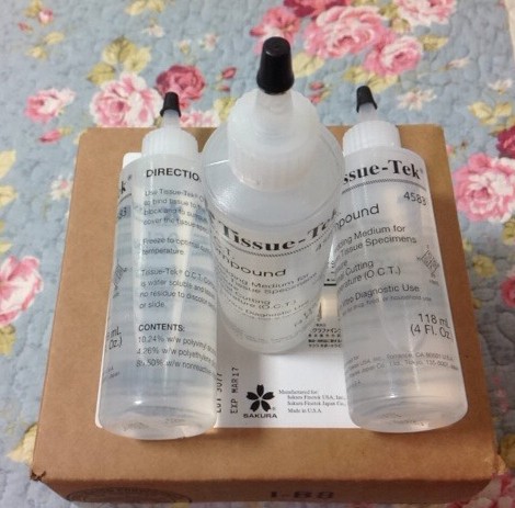 Original imported US SAKURA cherry blossom OCT frozen section embedding agent Tissue-Tek freezing liquid 4583